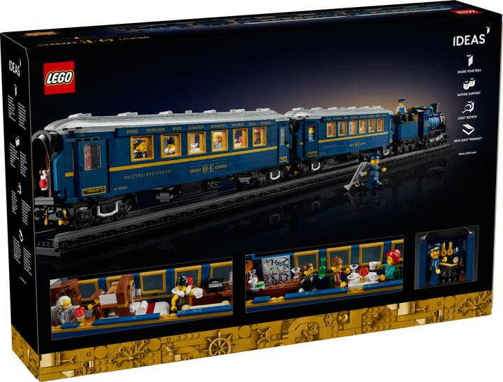 Immagine prodotto LEGO 21344 L'Orient Express (21344, LEGO Ideas, Set LEGO rari)