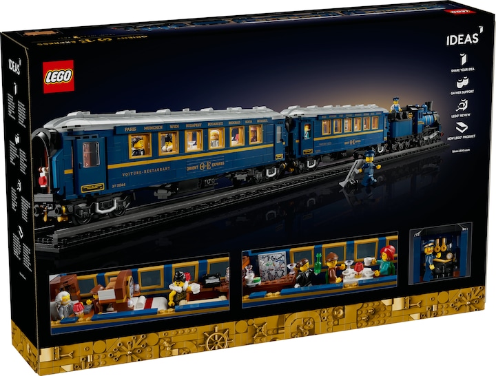 Actual product image LEGO 21344 The Orient Express (21344, LEGO Ideas, LEGO Rare Sets)