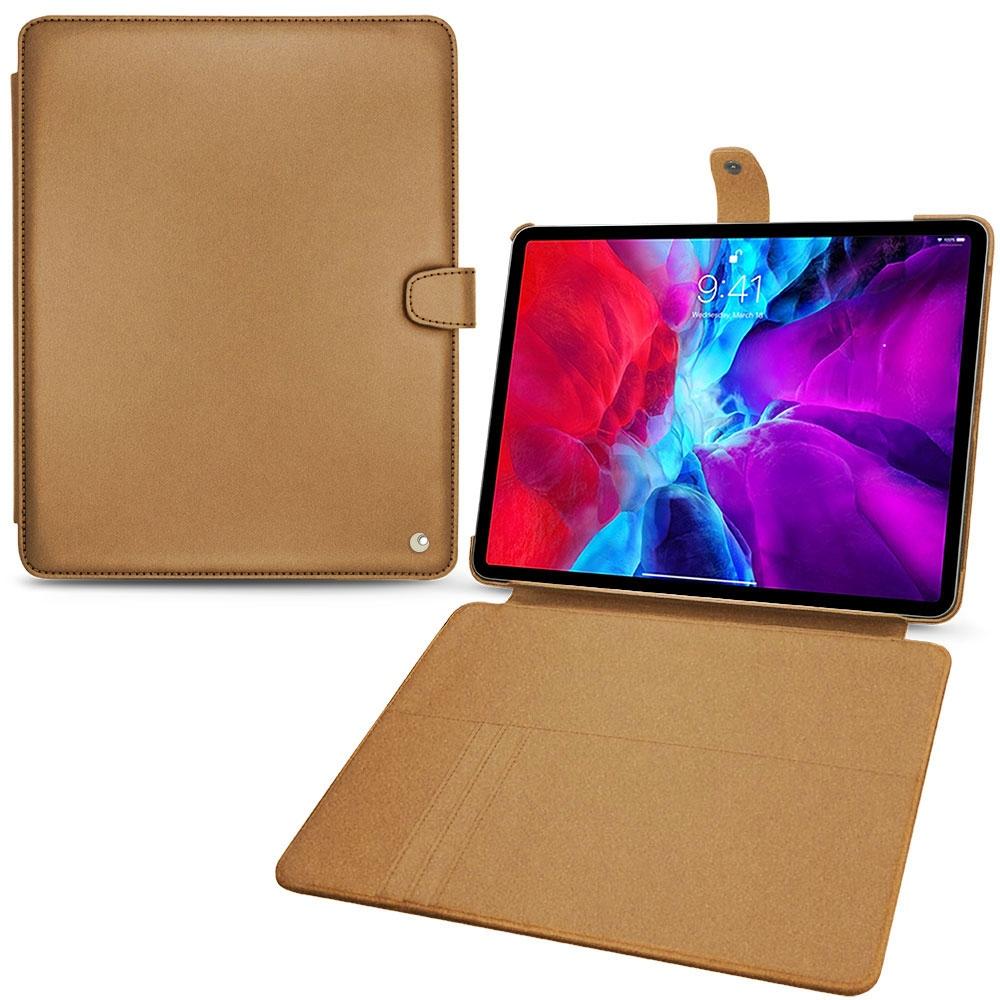 Noreve Lederschutzhülle Wallet (IPAD PRO 12.9 2021), Tablet Hülle, Beige