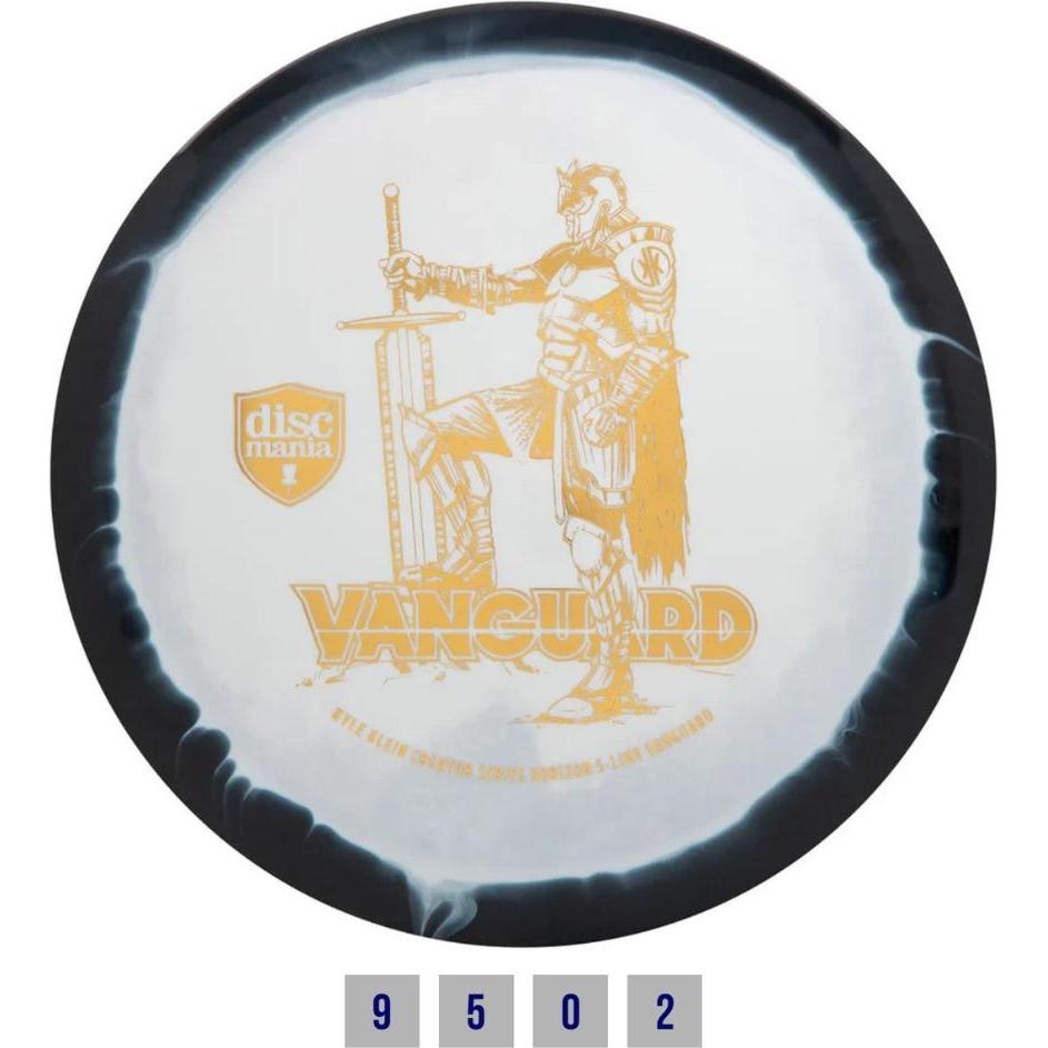 Discmania Discgolf Fairway Driver S-LINE HORIZON VANGUARD Bianco/Nero 9/5/0/2