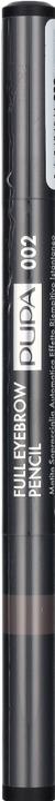 Productafbeelding Pupa Milano Full Wenkbrauwpotlood 002 Bruin 0,2g (Bruin)