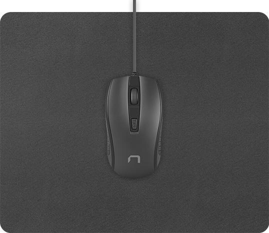 Produktbild Genesis Natec Mouse Pad, Printable Black, 250x210 mm