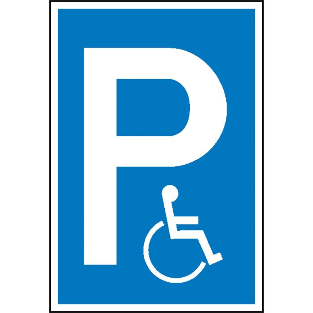 Wolk 41.5137 Parkplatzschild Parkplatz Kunststoff B x H 150 mm 250 1 (41.5137)