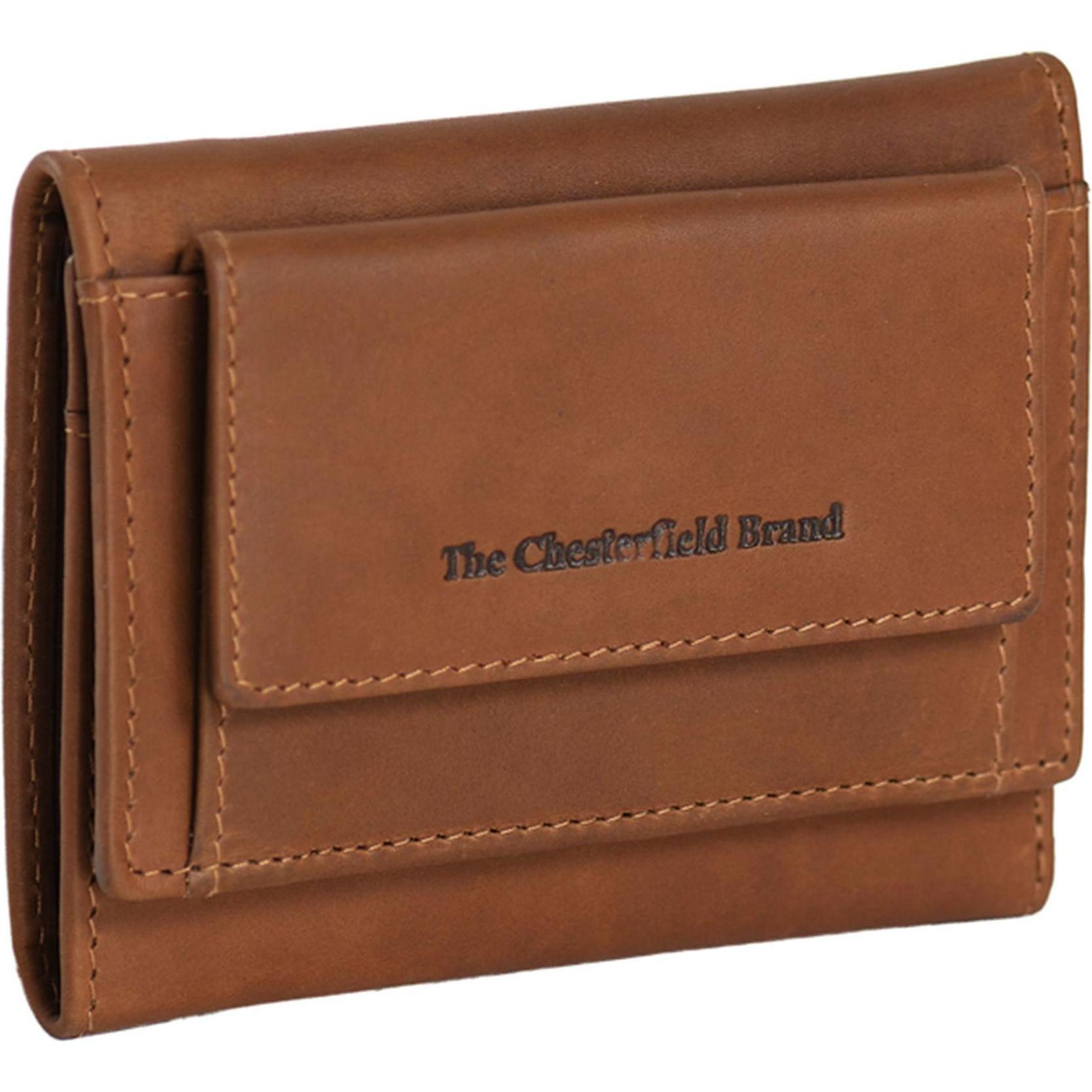 The Chesterfield Brand, Herren, Portemonnaie, Wax Pull Up Geldbörse RFID Schutz Leder 11 cm, Braun