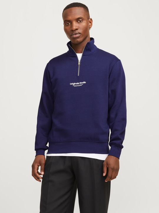 Actual product image Jack & Jones Jorvesterbro Sweat Quarter Zip Hn Noos (L)