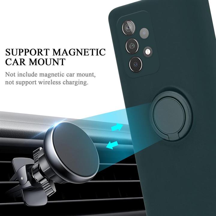 Actual product image Cadorabo TPU Liquid Ring Silicone Case Cover (Samsung Galaxy A52, Samsung Galaxy A52 5G, Samsung Galaxy A52s 5G)