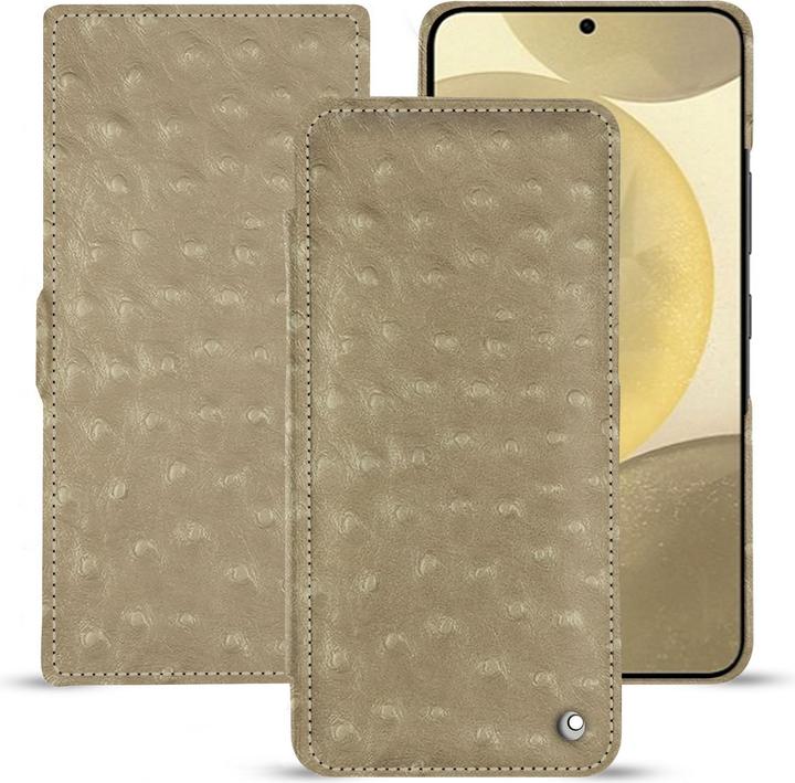 Actual product image Noreve Horizontal leather flap shell (Samsung Galaxy S24+)