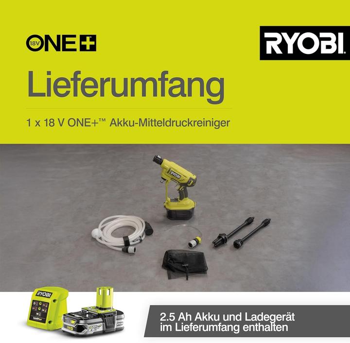 Image du produit Ryobi ONE+ (Fonctionnement sur batterie)