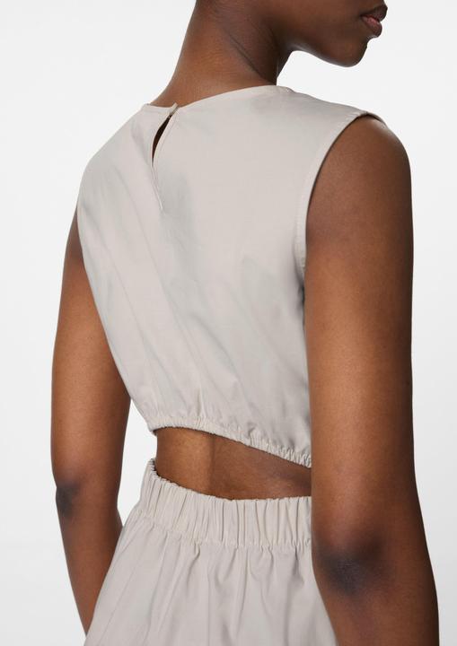 Actual product image Comma Kleid Langes Popeline-Kleid mit Cut-out (40)