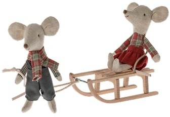 Actual product image Maileg Schlitten