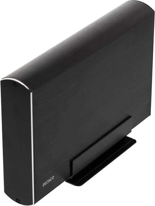 Deltaco MAP-GD34U3 - HDD Enclosure - 3.5 Inch - Serial ATA III - USB Connectivity - Weak (3.5")