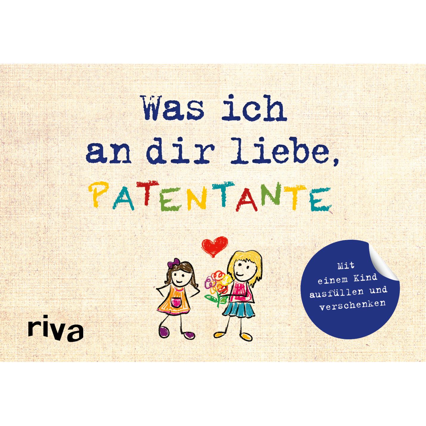 Riva, Fotoalbum, Was ich an dir liebe, Patentante – Version für Kinder