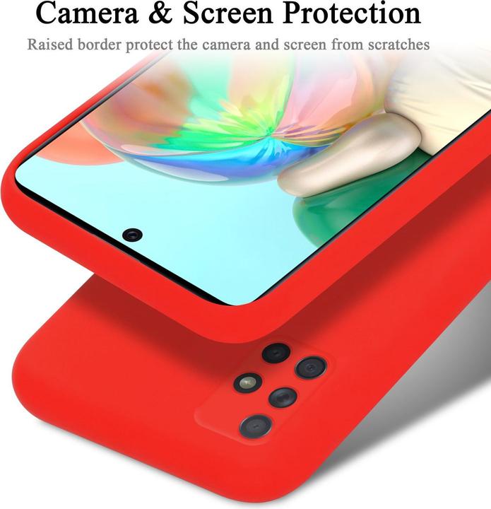 Actual product image Cadorabo TPU Liquid Silicone Case Cover (Samsung Galaxy M40s)