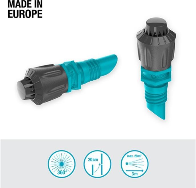 Immagine prodotto Gardena Ugello a spruzzo 360 (Gocciolatore per irrigazione a goccia)