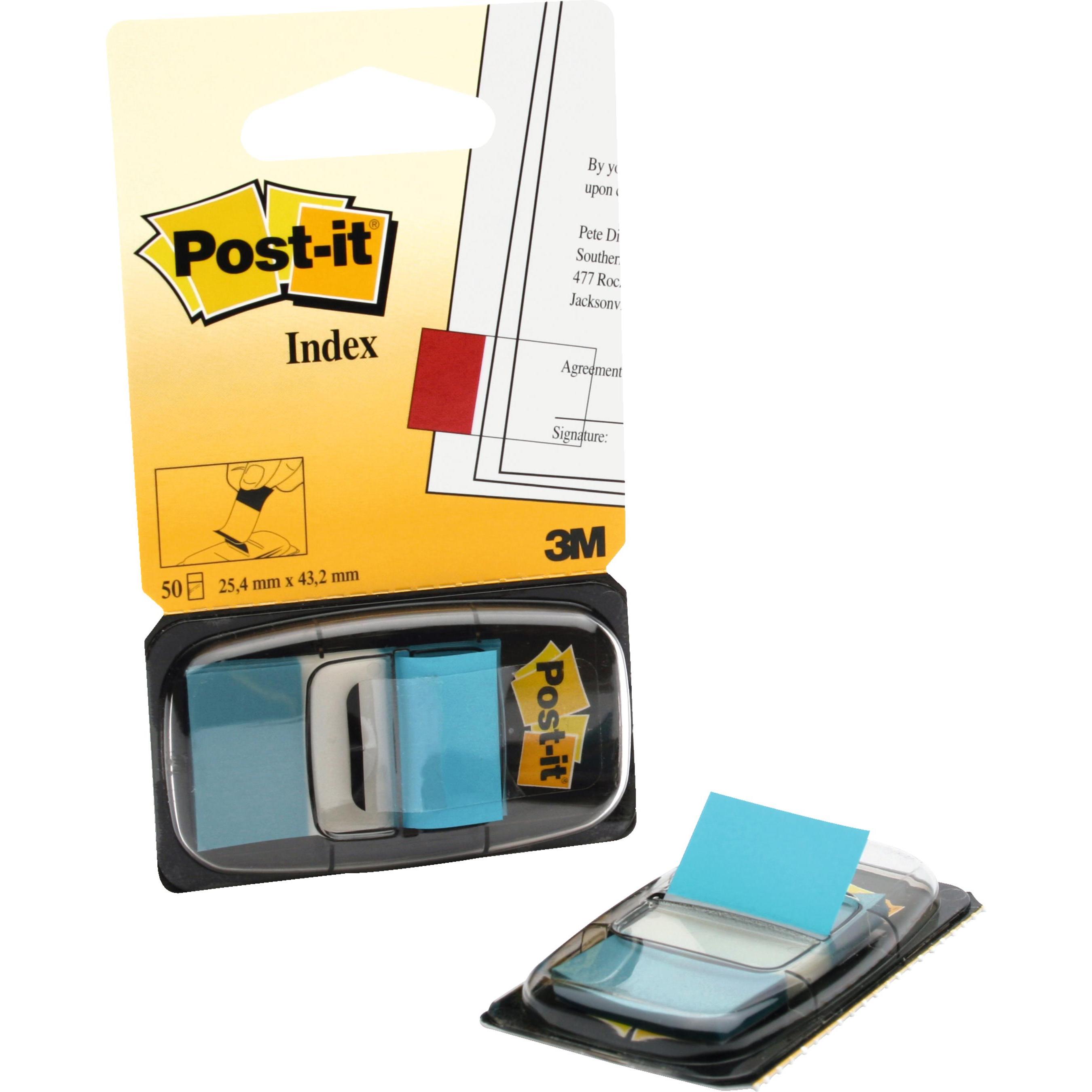 Post-it, Haftnotiz, Index (25.4 x 43.2 mm)