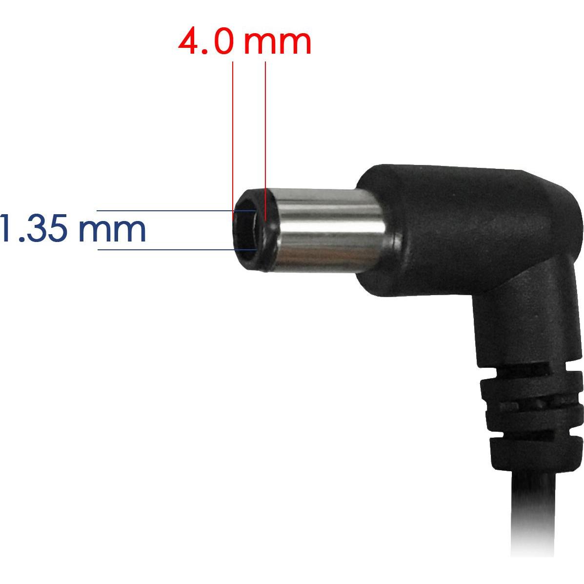 Thumbnail - Akyga Notebook-Netzteil 45 W 19 V 2.37 A (45 W), Notebook Netzteil, Schwarz