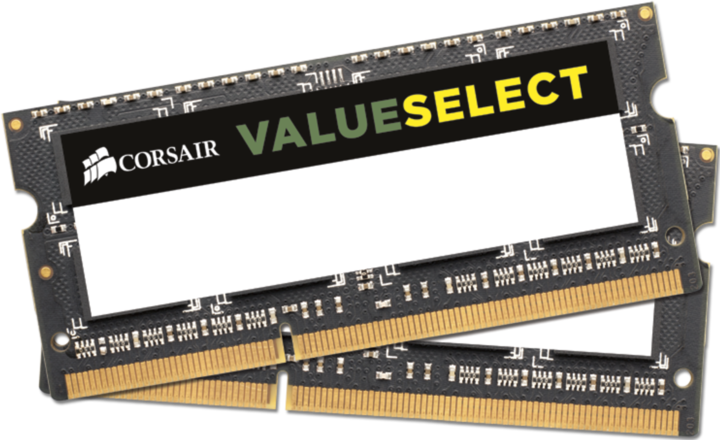 Actual product image Corsair ValueSelect (1 x 4GB, 1333 MHz, DDR3-RAM, SO-DIMM)