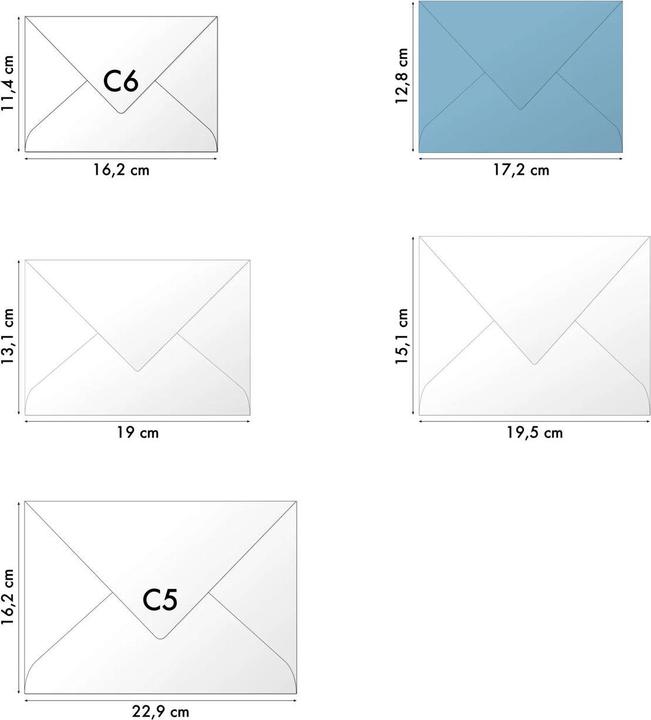 Actual product image Clairefontaine Envelopes (1x)