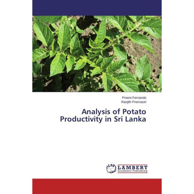 Analysis of Potato Productivity in Sri Lanka, Fachbücher