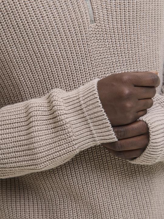 Actual product image Jack & Jones Einfarbig Strickpullover Strickpullover (S)