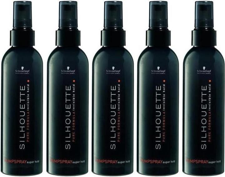 Schwarzkopf 15x Silhouette Super Hold Pumpspray 200ml (200 ml)