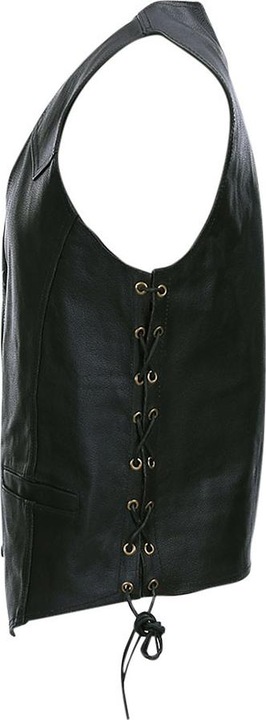 Produktbild VAN OS Herren Leder Weste ohne Aufdruck (XL)