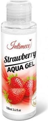 Produktbild Intimeco Strawberry Aqua Gel Moisturizing Intimate Zones Water Gel Strawberry 100Ml (100 ml, Intimgel)
