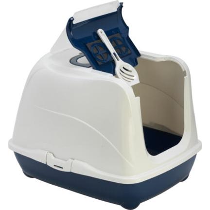 Thumbnail - Moderna Katzentoilette Flip Cat large dunkelblau (Katzenklo offen), Katzenklo