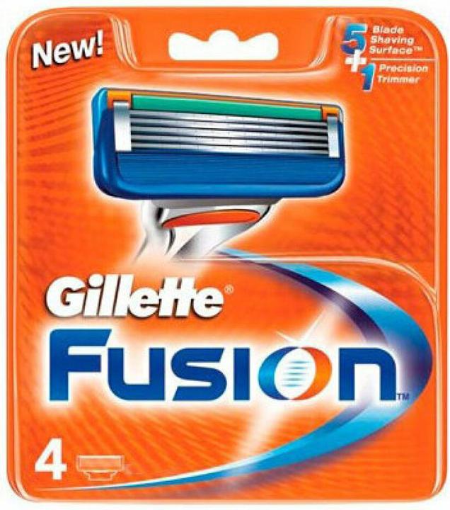 Gillette Gillete Fusion Ersatzklingen 4 Stück (4 x)