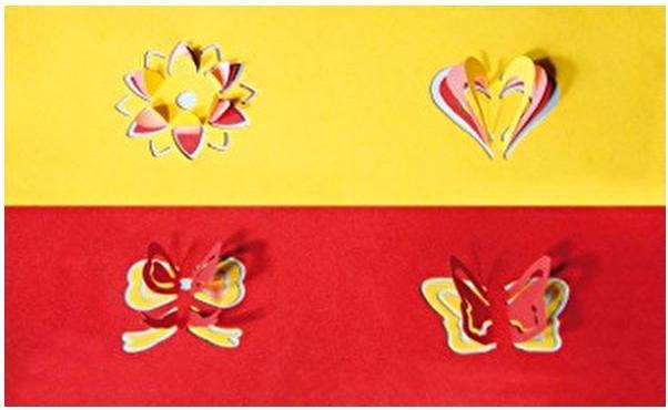 Actual product image Wedo Motif punch 3D, loop