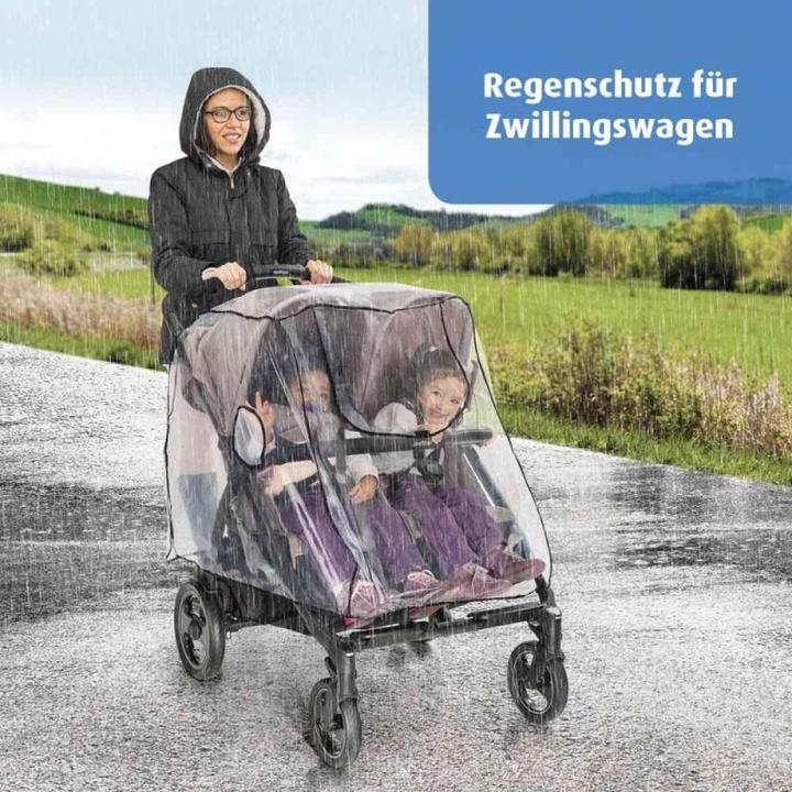 Produktbild Reer Regenverdeck Zwillingswagen