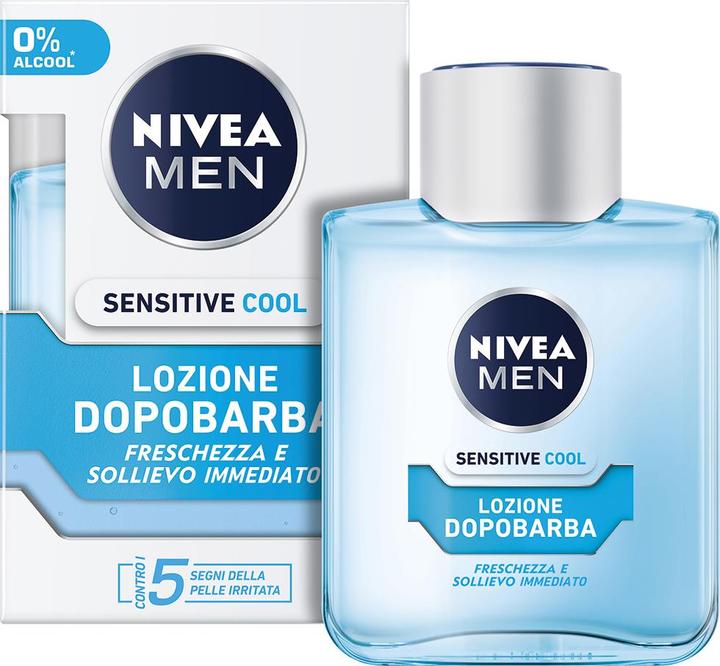 NIVEA After Shave Cooling Sensitive 100 ml (Aftershave Sprühpumpe, 100 ml)