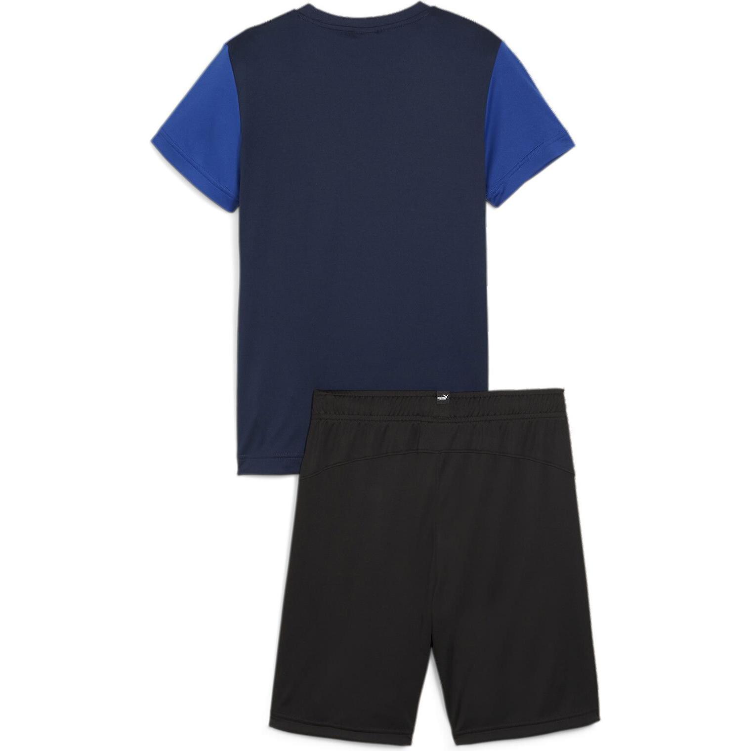 Thumbnail - Puma, Jungen, Sporthose, Short Polyester Set B (128), Blau, 128