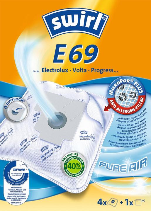 Produktbild Swirl E 69 MicroPor Plus Airspace (5x)