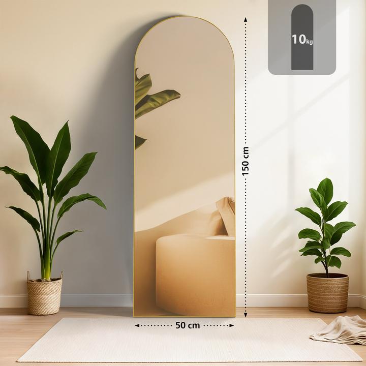 Immagine prodotto CLP Spiegel Moline Standspiegel und Wandspiegel in einem (150 x 50 cm)