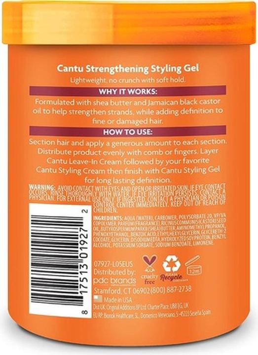 Produktbild Cantu Kräftigendes Styling-Gel (524 ml)