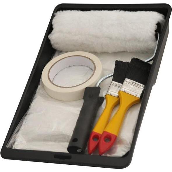 Okko, Farbroller, Tray+2brush+Tape+Roller+Drop Cloth Set