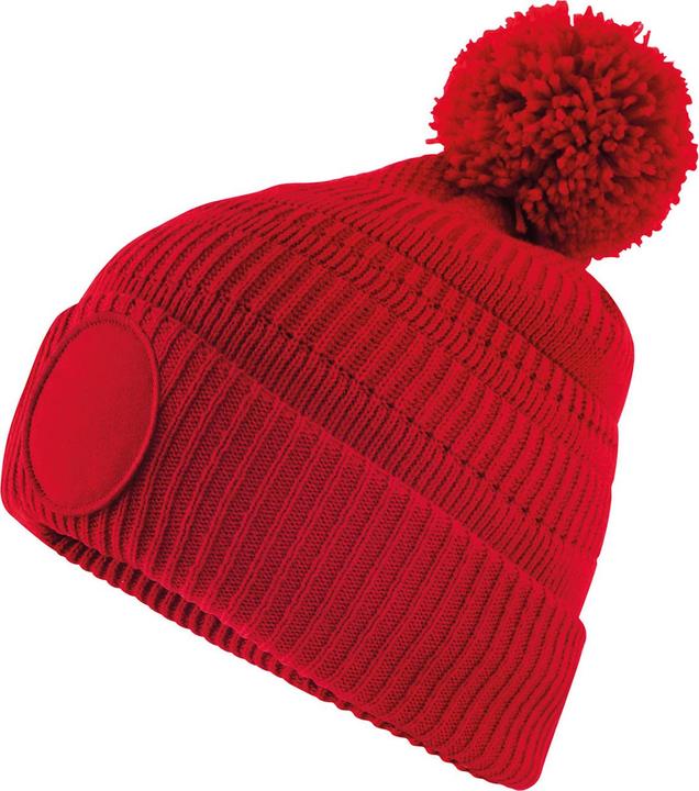 Actual product image Beechfield Patch Beanie