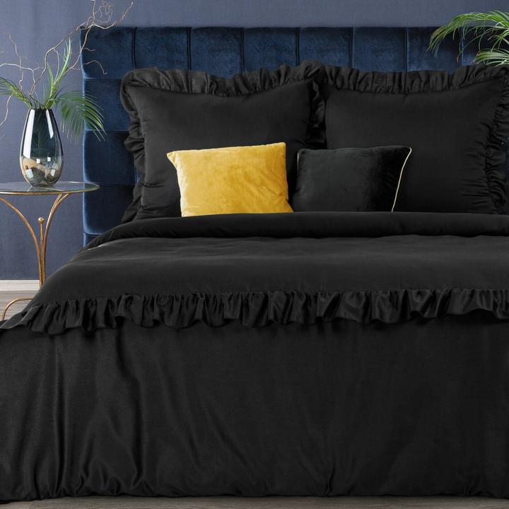 Produktbild Eurofirany POS/ST/VENUS/01D 160X200 70X80/X2 SCHWARZ (Duvetbezug, 160 x 200 cm)