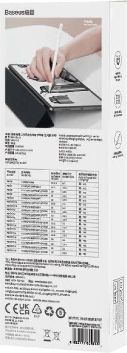 Actual product image Baseus Smooth Writing 2 Stylus Active Pen (white)