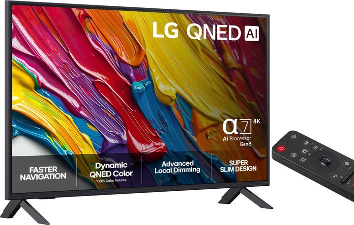 Produktbild LG 43QNED84A3C (43", QNED, 4K, 2025)