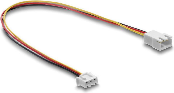 Actual product image Delock Lüfter Verlängerungskabel Stecker zu Buchse 3 Pin, St