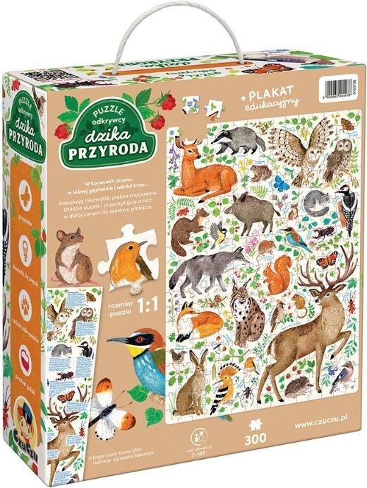 Produktbild Czuczu Entdeckerpuzzle - Tierwelt 300 Teile (300 Teile)