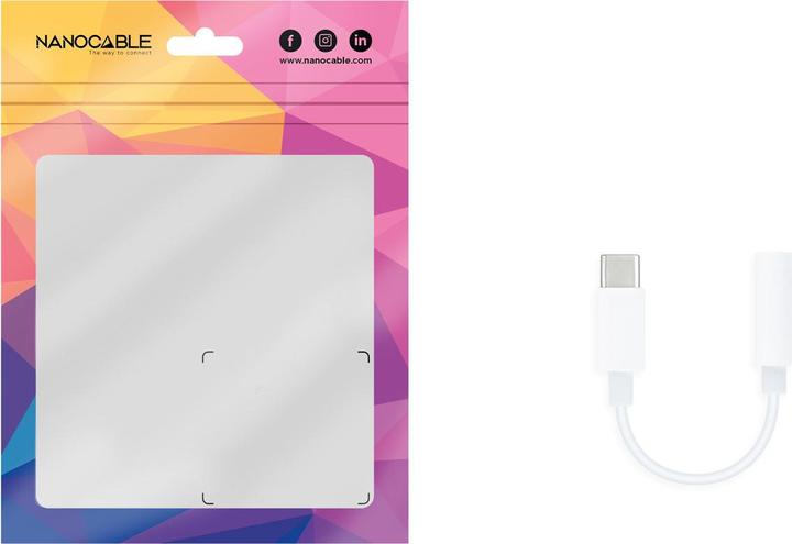 Produktbild Nanocable 10.24.1205-W (0.11 m, AUX Kabel)