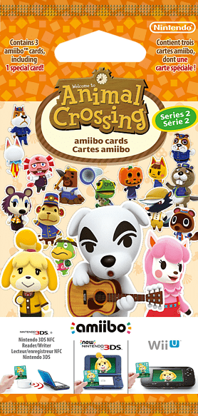 Actual product image Nintendo Animal Crossing amiibo cards - Series 2 (Switch Lite, Wii U, Switch OLED, Switch, 3DS)