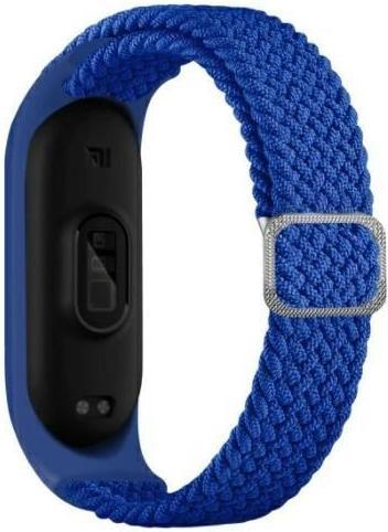 Beline pasek Mi Band 34 Textile niebieskisky blue (Fabric)