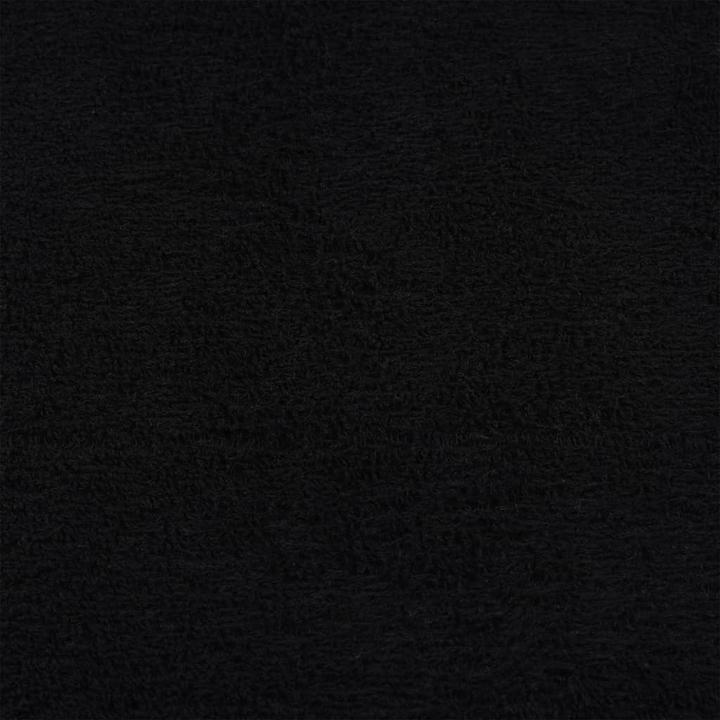 Image du produit vidaXL Serviettes de bain 10 pcs Noir 100x150 cm 360 g/m² 100% coton Serviette de douche (100 x 150 cm)