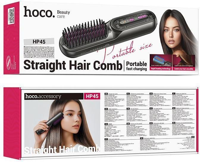 Produktbild Hoco Other Hair straightener with comb HP45 gray
