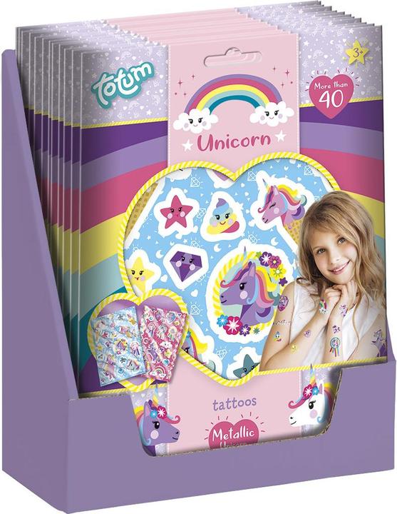Produktbild Totum Einhorn Metallic Tattoos