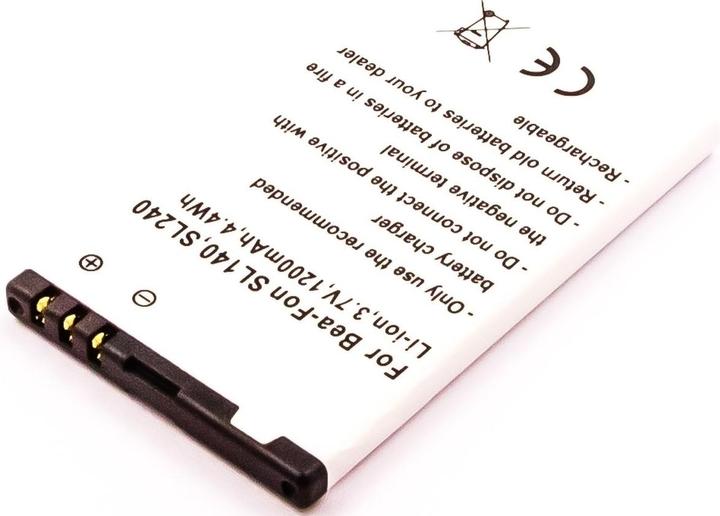 Immagine prodotto AGI 115657 - Batteria - Doro - Primo 366 - Nero - Ioni di litio (Li-Ion) - 1200 mAh